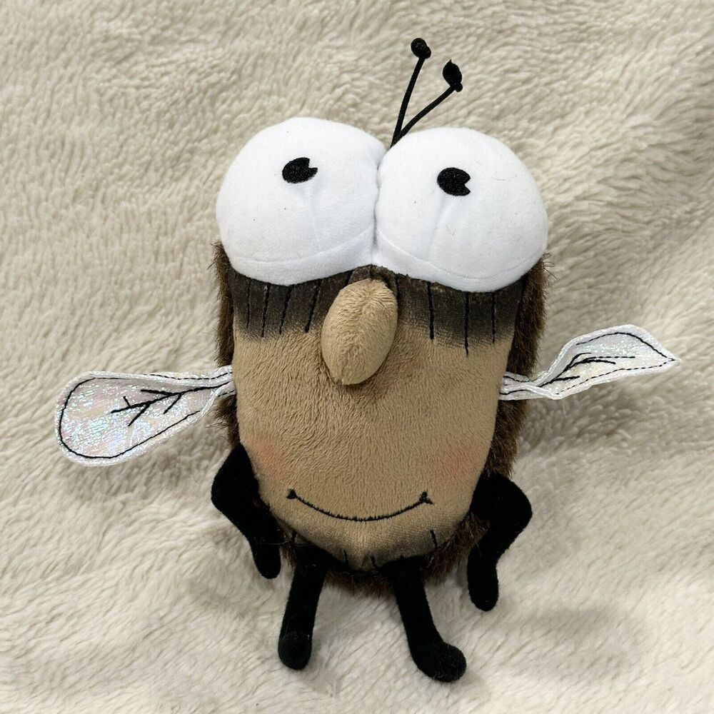 Merrymakers Fly Guy Plush Doll Scholastic 2010 Ted Arnold Stuffed Animal 6” Toy
